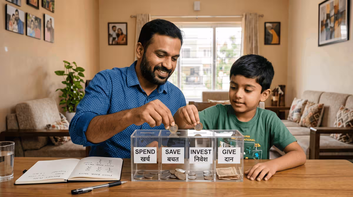 Six financial literacy lessons every parent should teach their child.